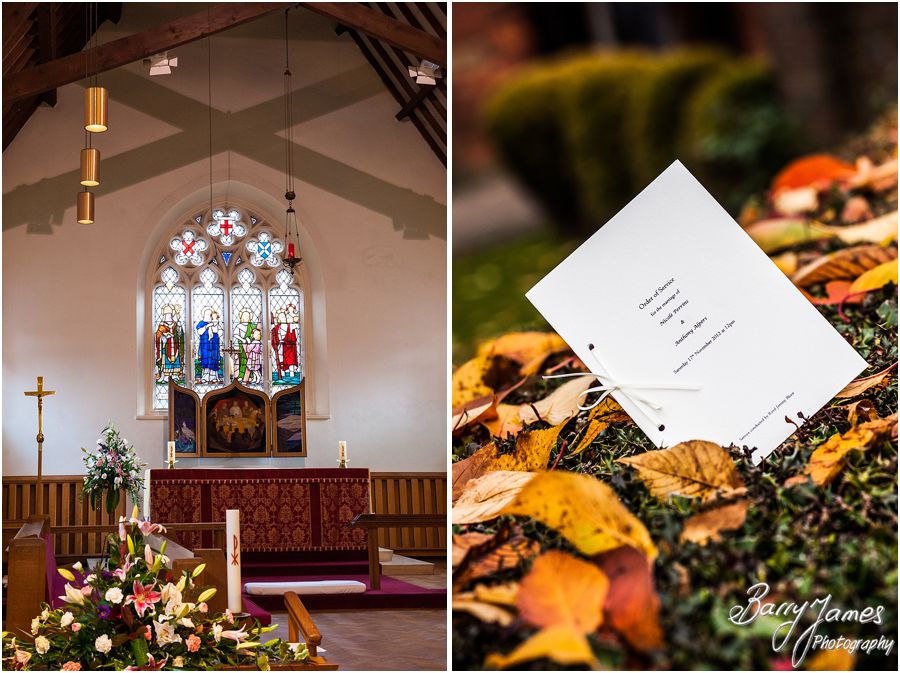 Storybook wedding photography at All Saints Church in Streetly by Professional Streetly Wedding Photographer Barry James