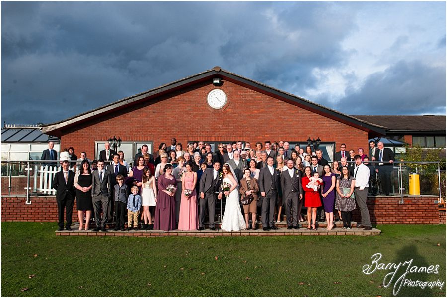 Creative Fun wedding photographs at Calderfields Golf and Country Club and Walsall Arboretum in Walsall by Experienced Master Wedding Photographer Barry James