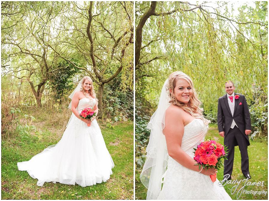 Creative storytelling wedding photography at Calderfields in Walsall by Reportage Wedding Photographer Barry James