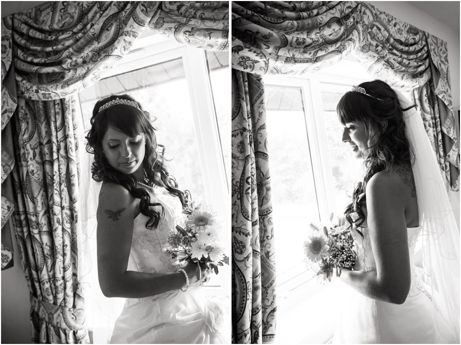 Contemporary and creative wedding photography at The Fairlawns in Walsall by Walsall Wedding Photographer Barry James