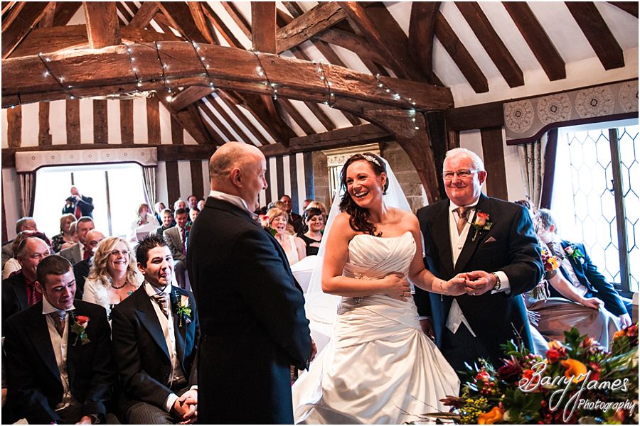 Elegant creative wedding photography at The Moat House in Stafford by Established Professional Wedding Photographer Barry James
