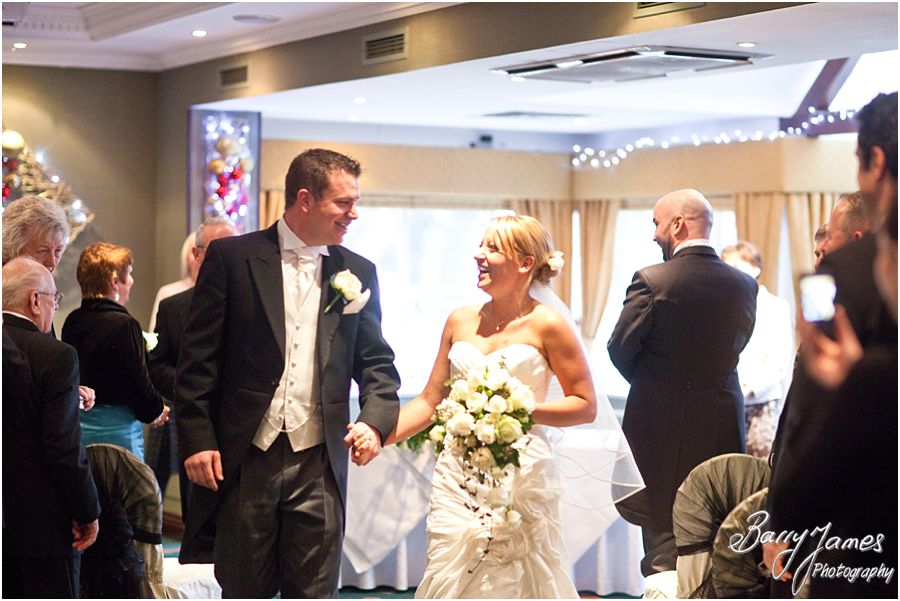 Magazine style candid wedding photography at The Moat House in Acton Trussell by Recommended Wedding Photographer Barry James