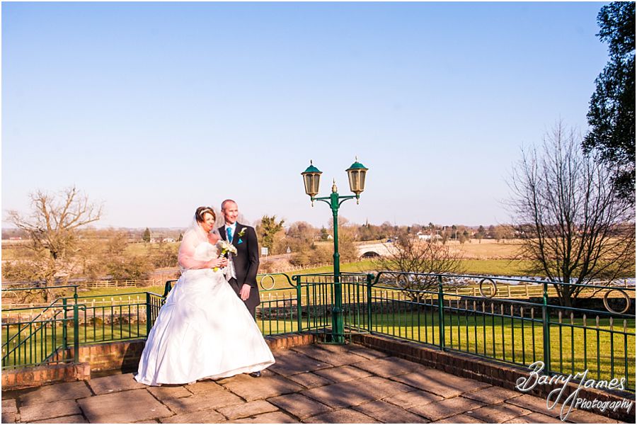 Wedding photographs at Weston Hall in Stafford by Staffordshire Wedding Photographer Barry James