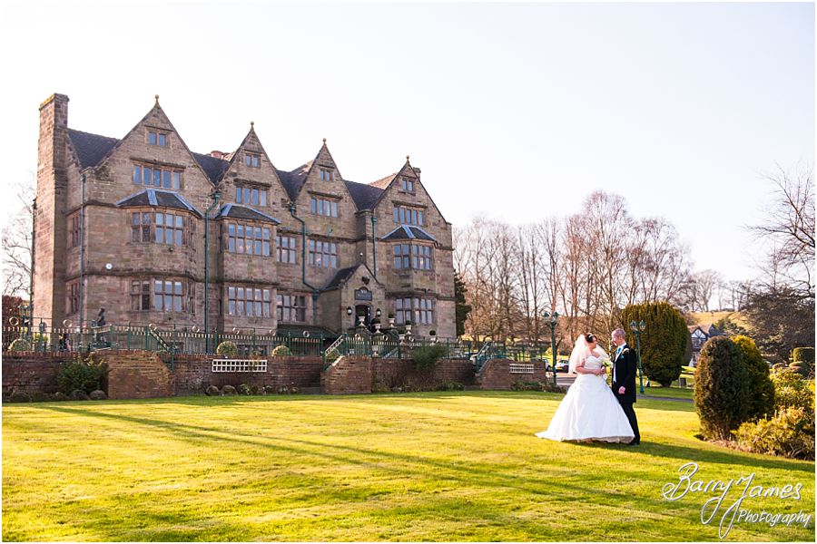 Beautiful wedding photographs at Weston Hall in Stafford by Contemporary Staffordshire Wedding Photographer Barry James