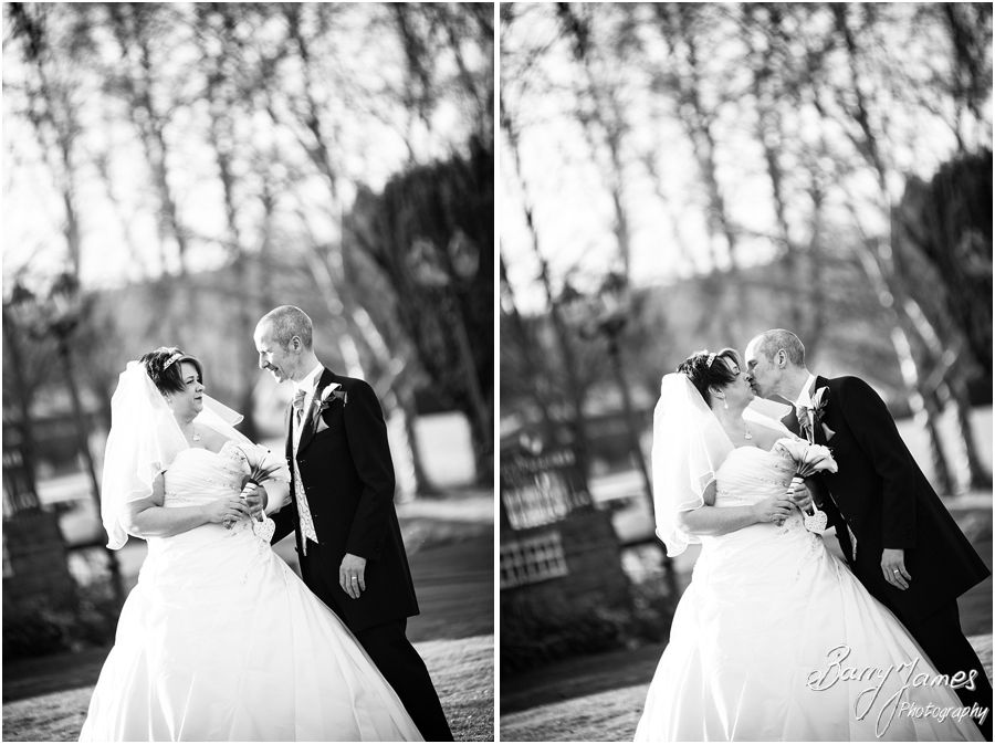 Creative contemporary wedding portraits at Weston Hall in Stafford by Contemporary Staffordshire Wedding Photographer Barry James