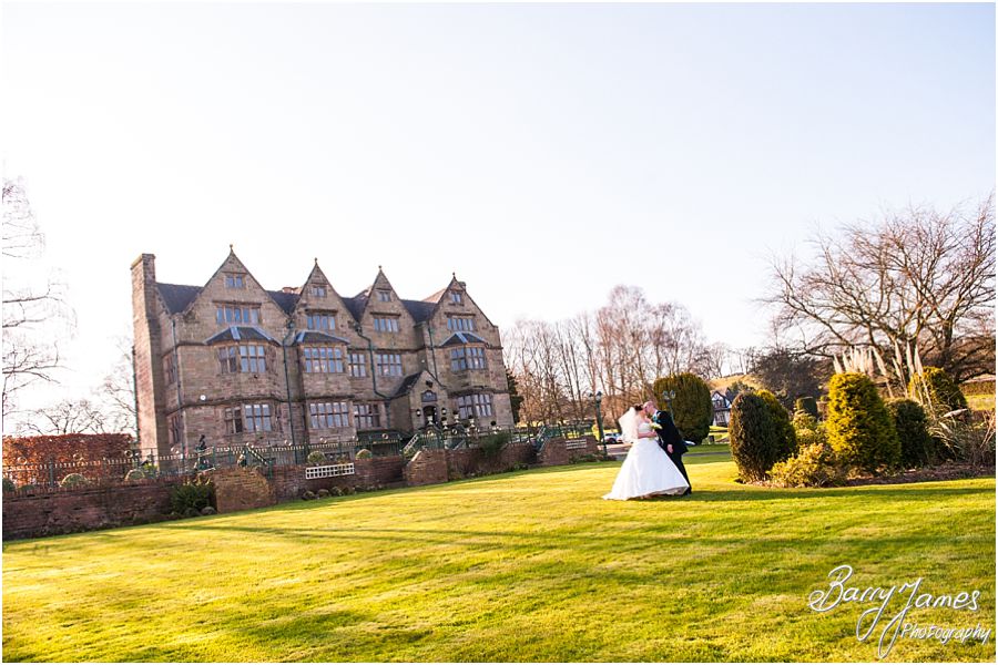 Beautiful wedding photographs at Weston Hall in Stafford by Contemporary Staffordshire Wedding Photographer Barry James