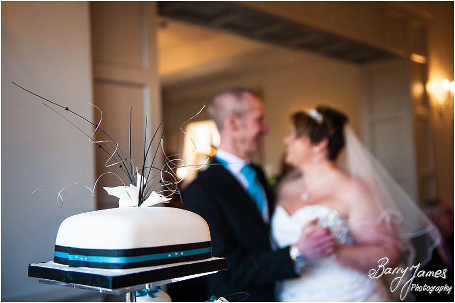 Creative photographs of details and personal touches for wedding breakfast at Weston Hall in Stafford by Stafford Wedding Photographer Barry James