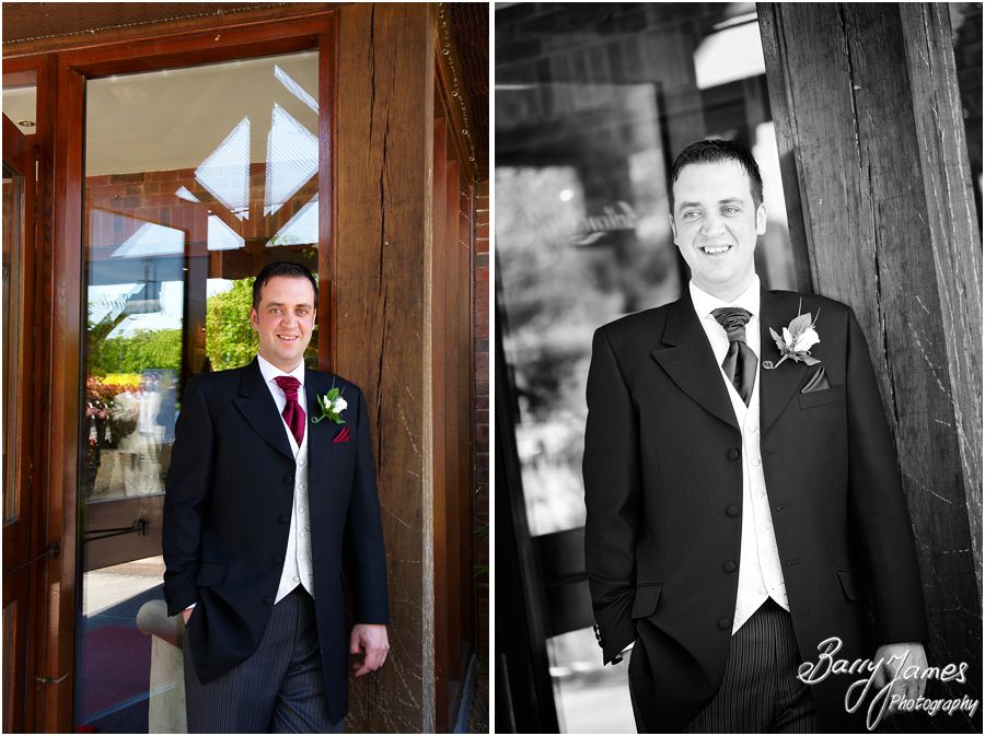 Creative and classical wedding photographer capturing weddings at The Moat House in Acton Trussell by Moat House Wedding Photographer Barry James