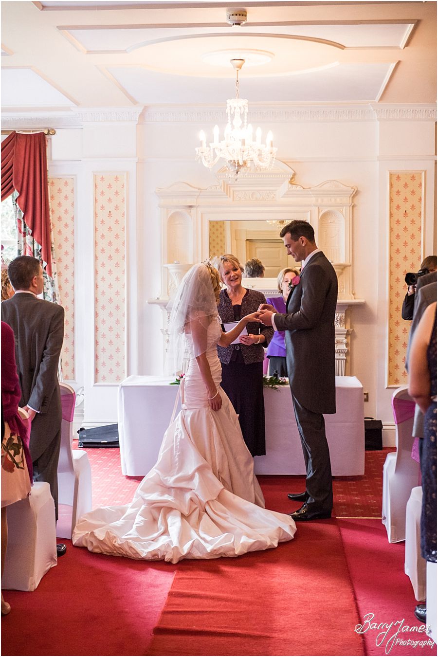 Creative contemporary wedding photography that captures the wedding story at Park House in Shifnal by Wolverhampton Wedding Photographer Barry James