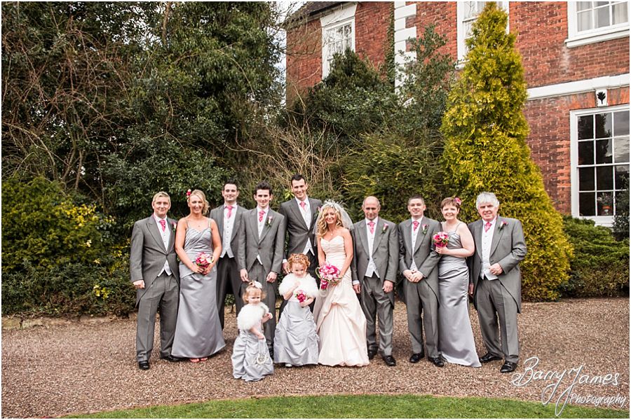 Modern wedding photography from award winning full time wedding photographer at Park House in Shifnal by Wolverhampton Wedding Photographer Barry James