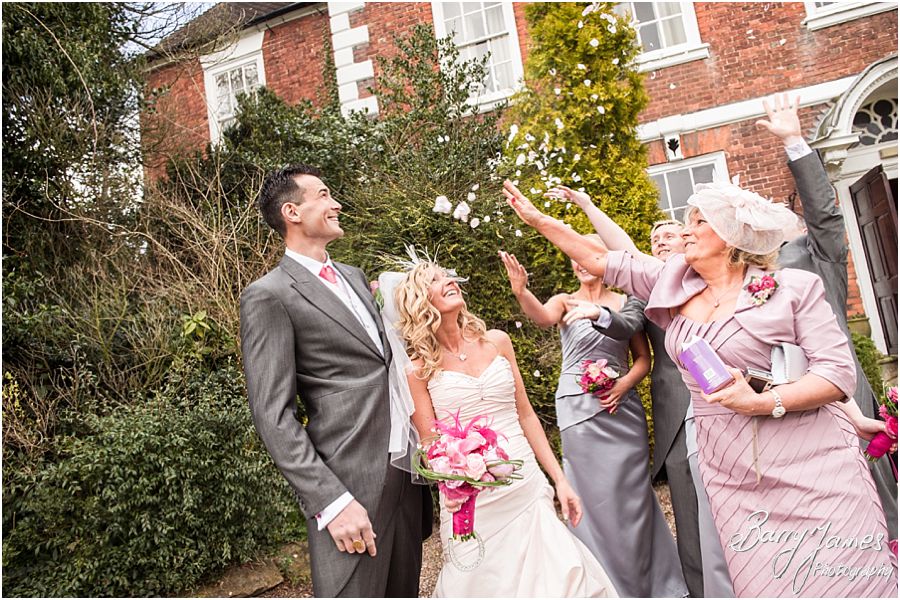 Creative contemporary wedding photography that captures the wedding story at Park House in Shifnal by Wolverhampton Wedding Photographer Barry James