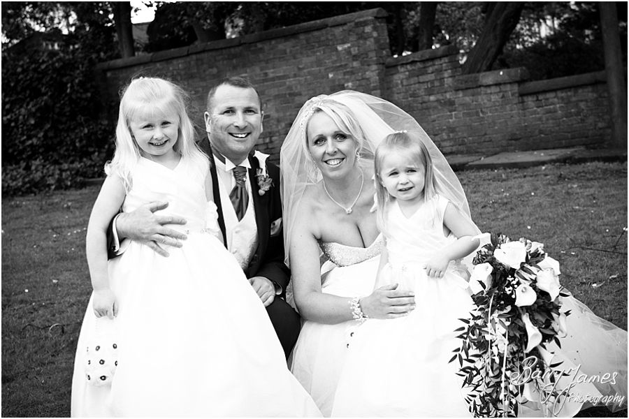 Beautiful creative wedding photography at St Luke Church in Cannock by Experienced and Highly Recommended Wedding Photographer Barry James