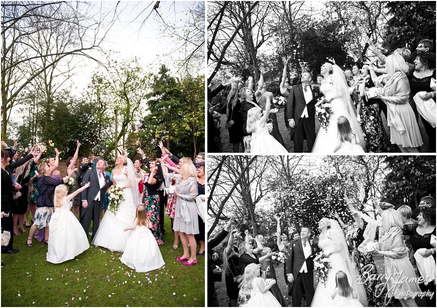 Contemporary relaxed wedding photography at St Luke Church in Cannock by Cannock Wedding Photographer Barry James