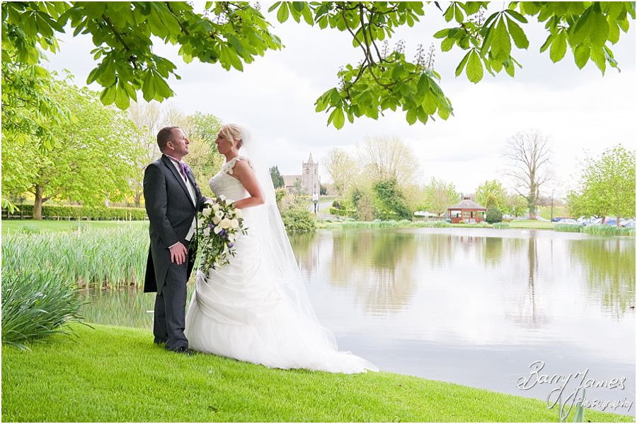 Reportage and contemporary wedding photographs at The Moat House in Acton Trussell by Master Wedding Photographer Barry James