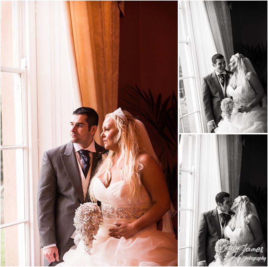 Capturing creative classical and relaxed portraits at Himley Hall in Dudley by Dudley Wedding Photographer Barry James