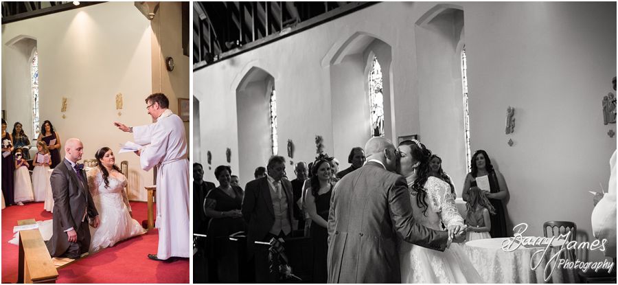 Recommended full time professional wedding photographer capturing wedding at Rushall Parish Church in Walsall by Walsall Wedding Photographer Barry James