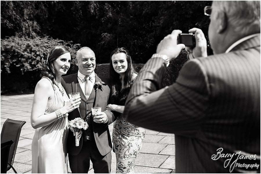 Wedding photography with contemporary portraits and candid moments telling the beautiful wedding story at Boat House in Sutton Park by Award Winning Sutton Coldfield Wedding Photographer Barry James
