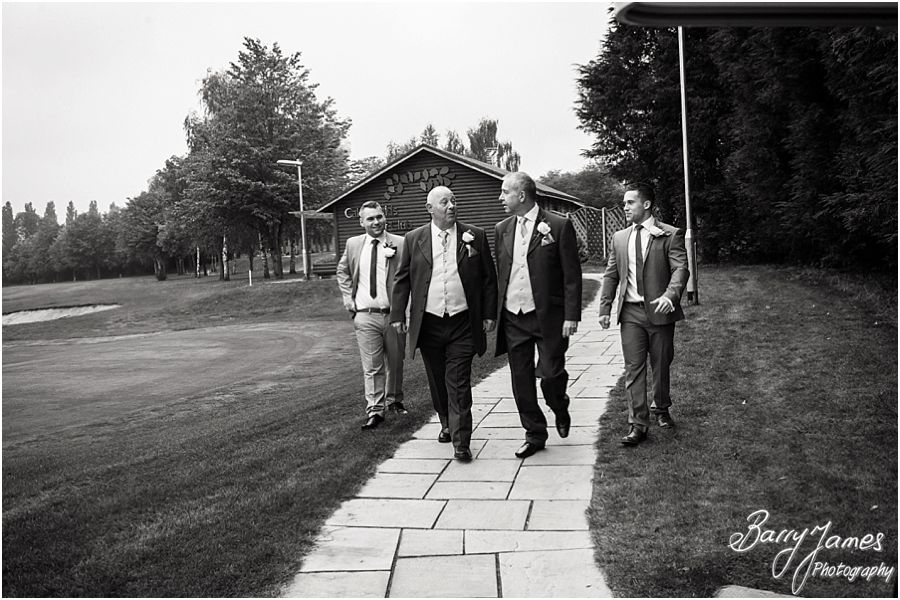 Contemporary portraits and candid moments for wedding photographs at Calderfields Golf and Country Club in Walsall by Contemporary, Creative and Candid Wedding Photographer Barry James