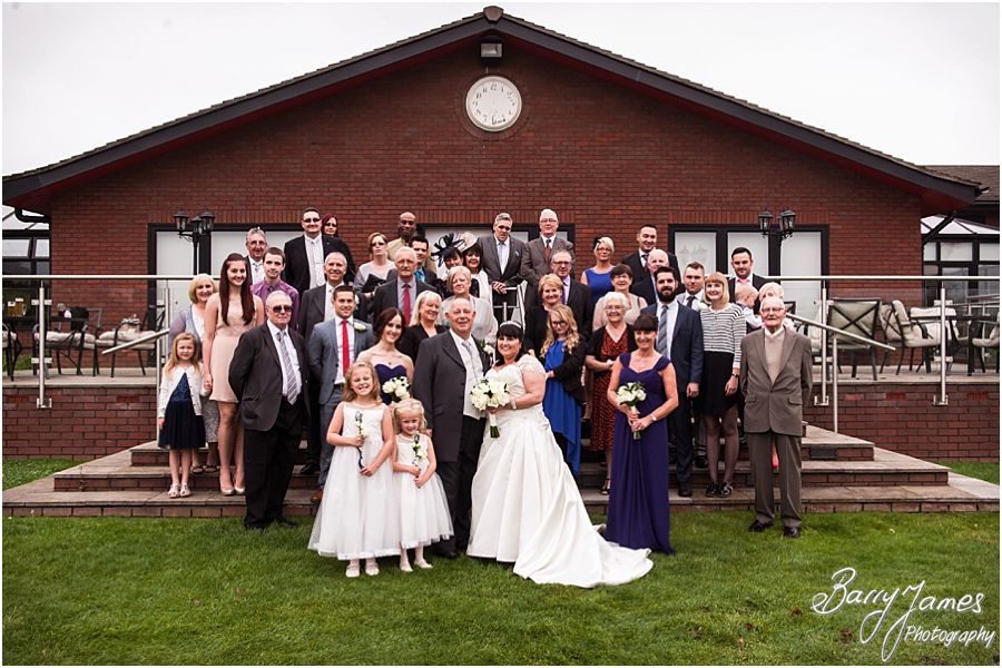 Traditional and modern photography for wedding at Calderfields Golf and Country Club in Walsall by Contemporary, Creative and Candid Wedding Photographer Barry James