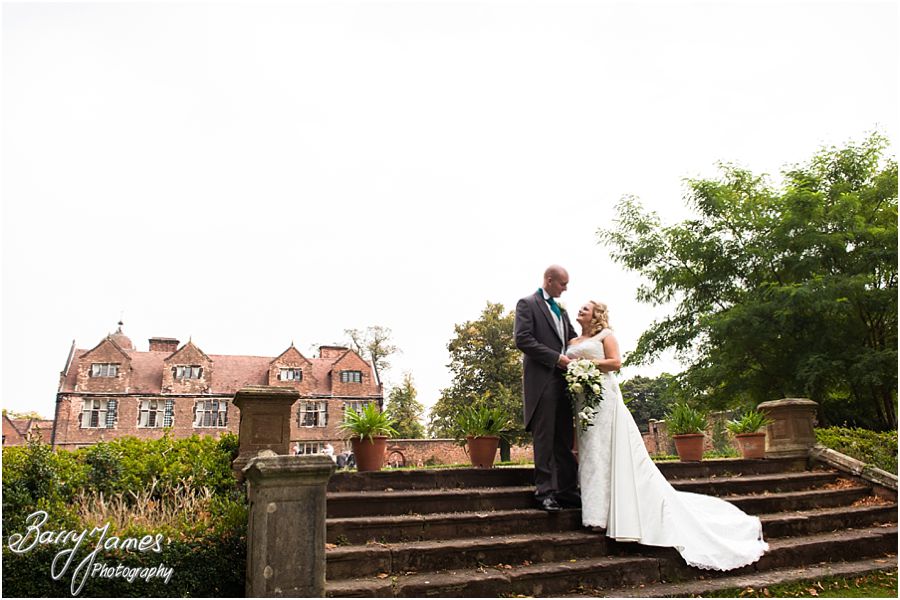 Creative wedding photographs at Castle Bromwich Hall Hotel in Castle Bromwich by Professional Contemporary Candid and Creative Wedding Photographer Barry James