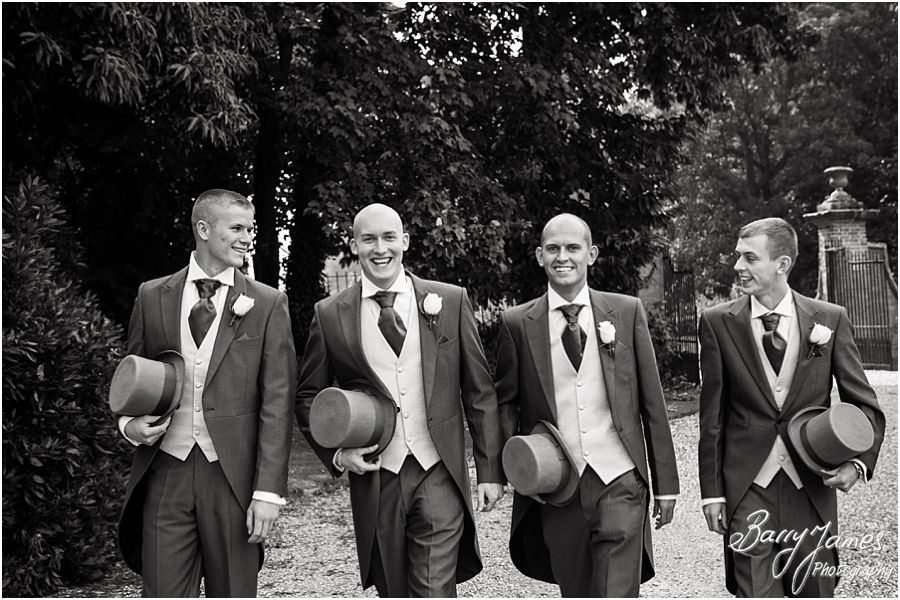 Creative contemporary and candid wedding photographs at Castle Bromwich Hall Hotel in Birmingham by Contemporary Candid and Creative Wedding Photographer Barry James