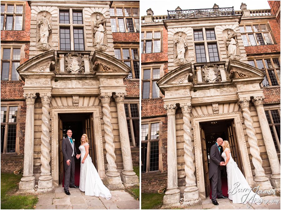 Creative contemporary and candid wedding photographs at Castle Bromwich Hall Hotel in Birmingham by Contemporary Candid and Creative Wedding Photographer Barry James