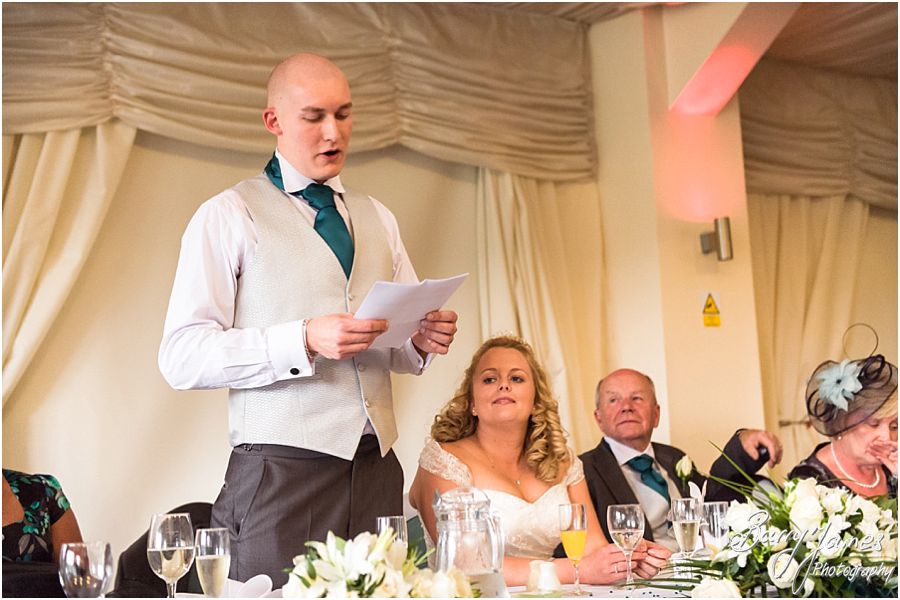 Award winning wedding photographer at Calderfields Golf and Country Club in Walsall by Experienced Professional Wedding Photographer Barry James