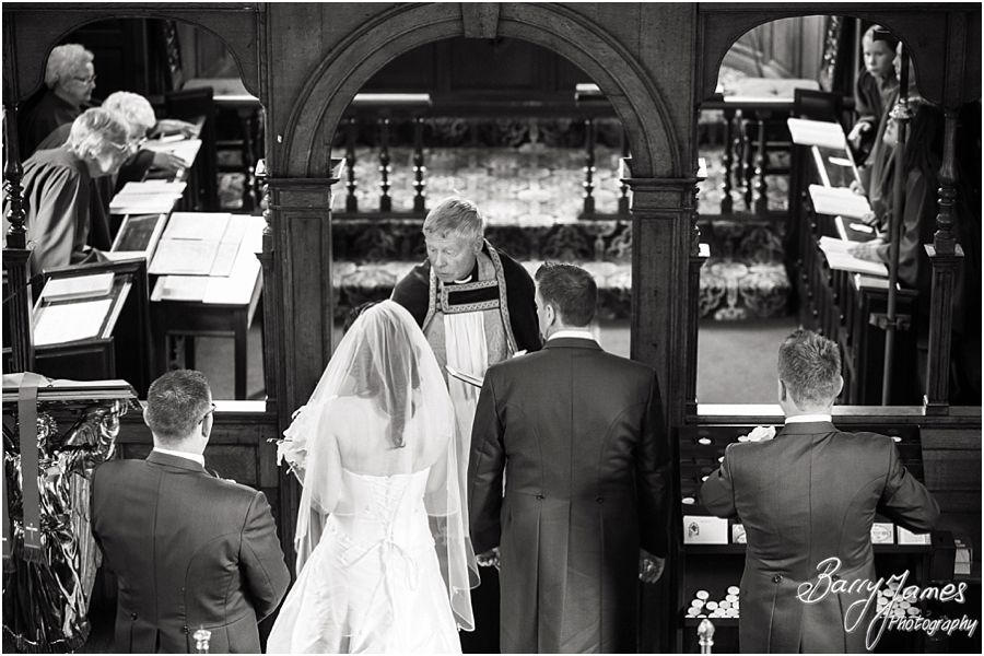 Stunning wedding photography at Himley Church in Dudley by Staffordshire Wedding Photographer Barry James