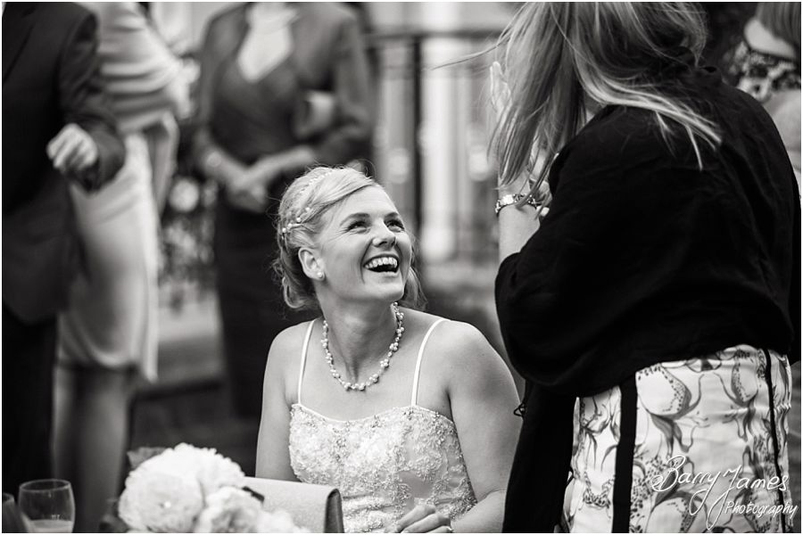 Timeless reportage photographs capture the beautiful wedding story at Rodbaston Hall in Penkridge by Cannock Wedding Photographer Barry James