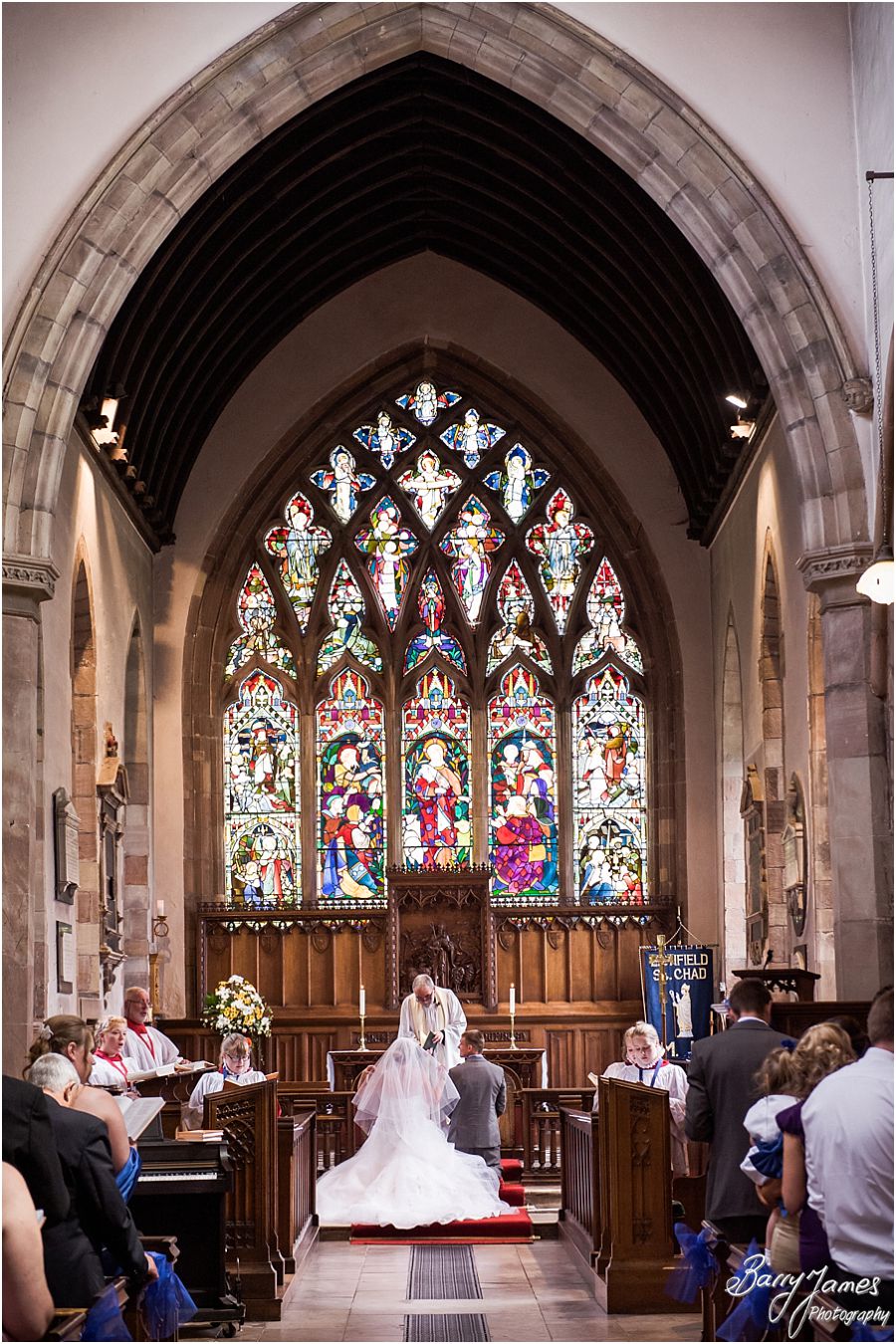 St Chads Church Lichfield Wedding Photographer