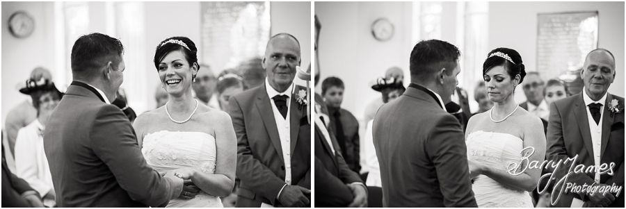 Magazine style wedding photos at St James Church in Brownhills by Experienced Contemporary Candid and Creative Wedding Photographer Barry James