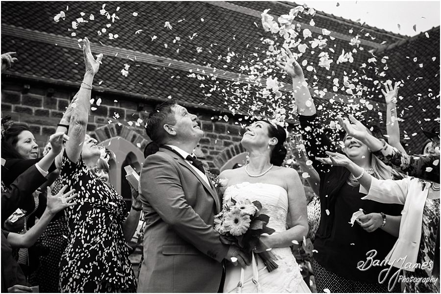 Wedding photographs that tell the complete story at St James Church in Brownhills by Experienced Contemporary Candid and Creative Wedding Photographer Barry James