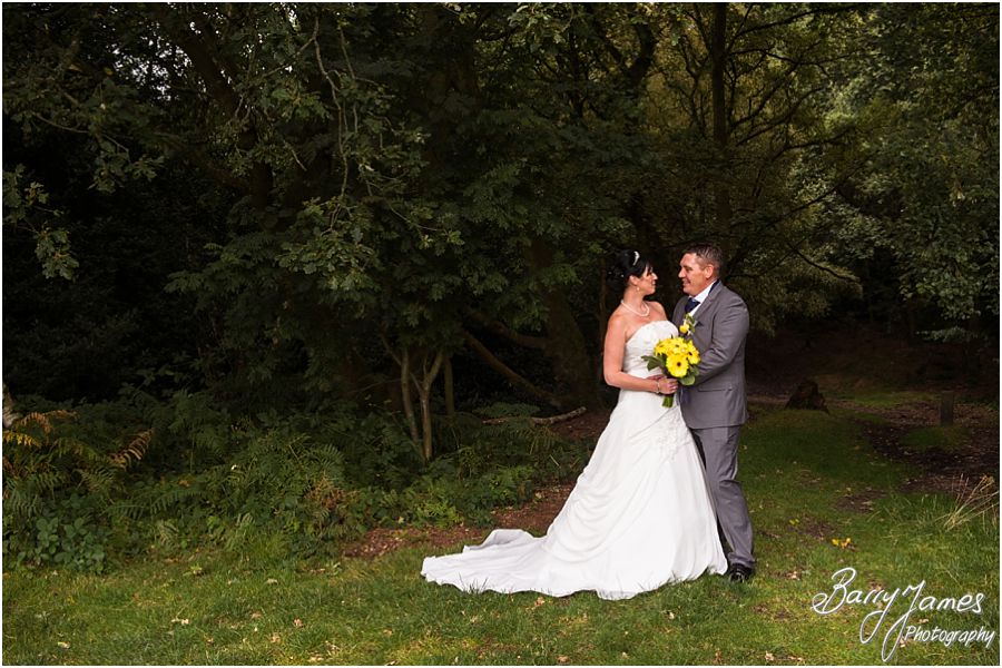 Contemporary and candid wedding photographs at Shoal Hill in Cannock Chase by Experienced Contemporary Candid and Creative Wedding Photographer Barry James