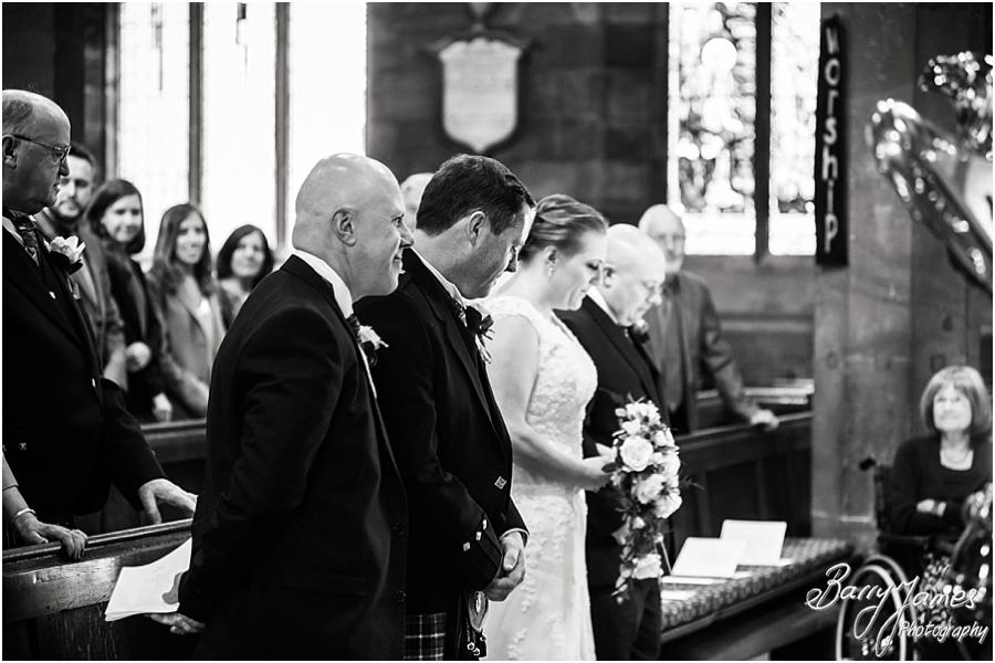 Gorgeous wedding photographs at Saint Michael Greenhill Church in Lichfield by Sutton Coldfield Wedding Photographer Barry James