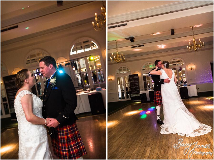Creative photographs capturing the beautiful first dance at Moor Hall in Sutton Coldfield by Sutton Coldfield Wedding Photographer Barry James