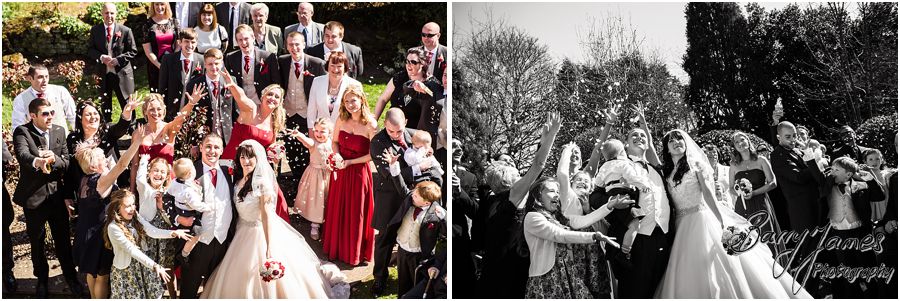Relaxed traditional photographs in the gardens at Stone House Hotel in Stafford by Stafford Recommended Wedding Photographer Barry James
