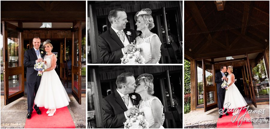 Beautiful relaxed photos of wedding ceremony at The Moat House in Acton Trussell by Cannock Wedding Photographer Barry James