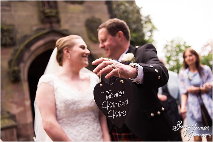 Contemporary storytelling photographs of the wedding at Saint Michael Greenhill Church in Lichfield by Sutton Coldfield Wedding Photographer Barry James