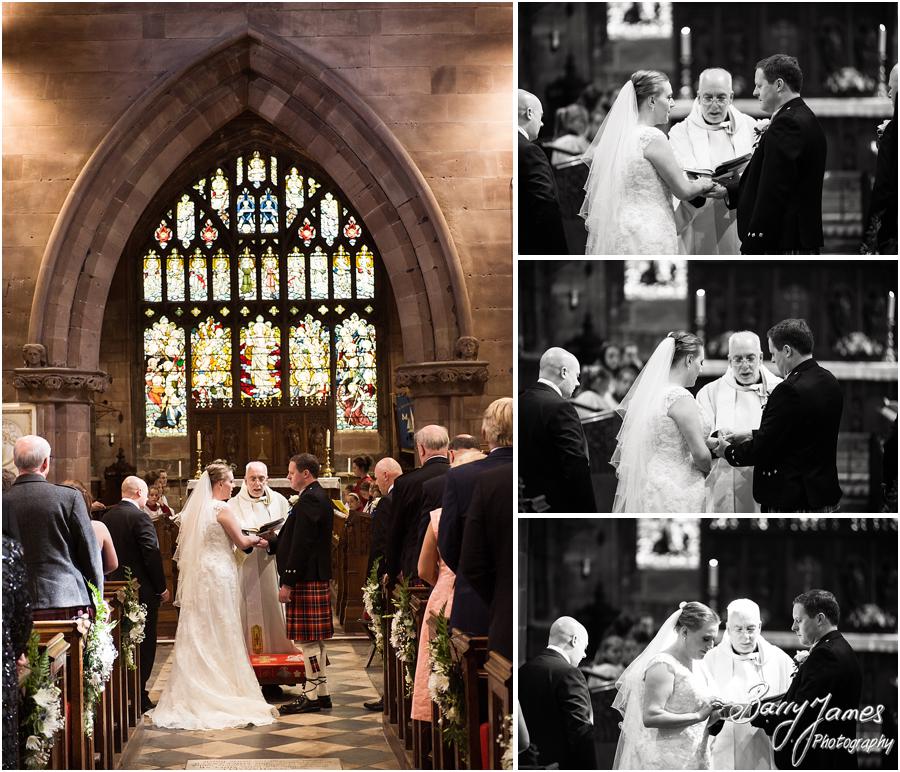 Gorgeous wedding photographs at Saint Michael Greenhill Church in Lichfield by Sutton Coldfield Wedding Photographer Barry James