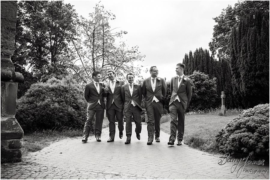Natural photographs of the beautiful ceremony at St James Church in Barton under Needwood by Barton Under Needwood Wedding Photographer Barry James