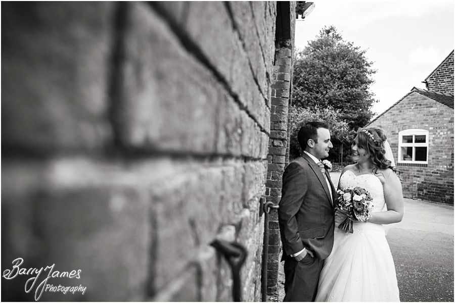 Creative wedding photographs at Packington Moor in Lichfield by Lichfield Wedding Photographer Barry James