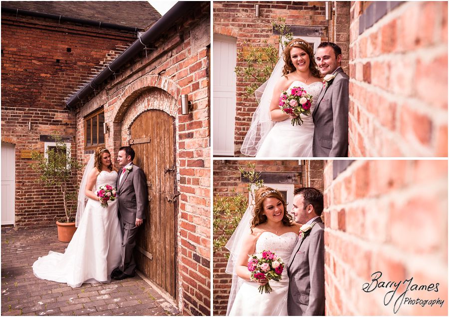 Contemporary creative photographs of the wedding at Packington Moor in Lichfield by Lichfield Wedding Photographer Barry James