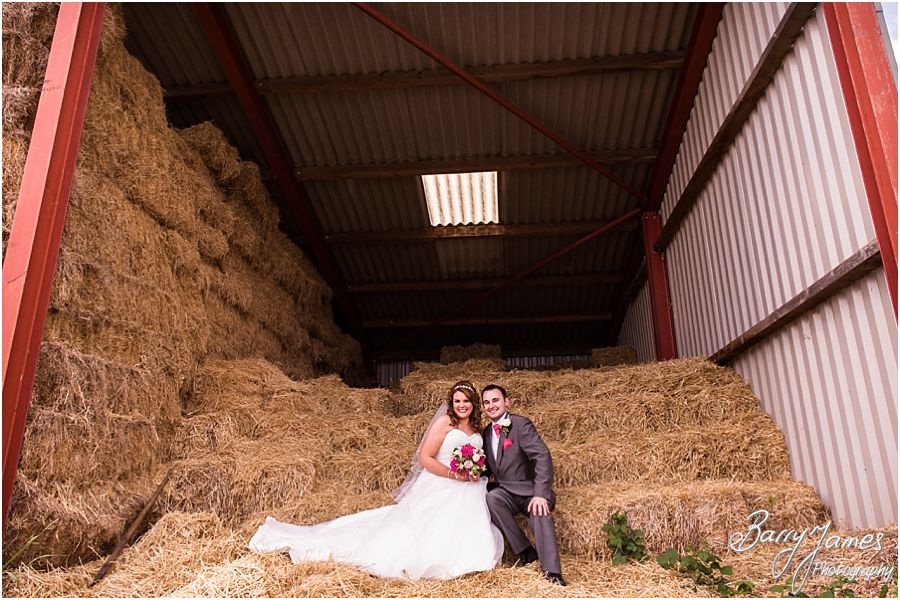 Creative contemporary photographs in the farm yard at Packington Moor in Lichfield by Lichfield Wedding Photographer Barry James