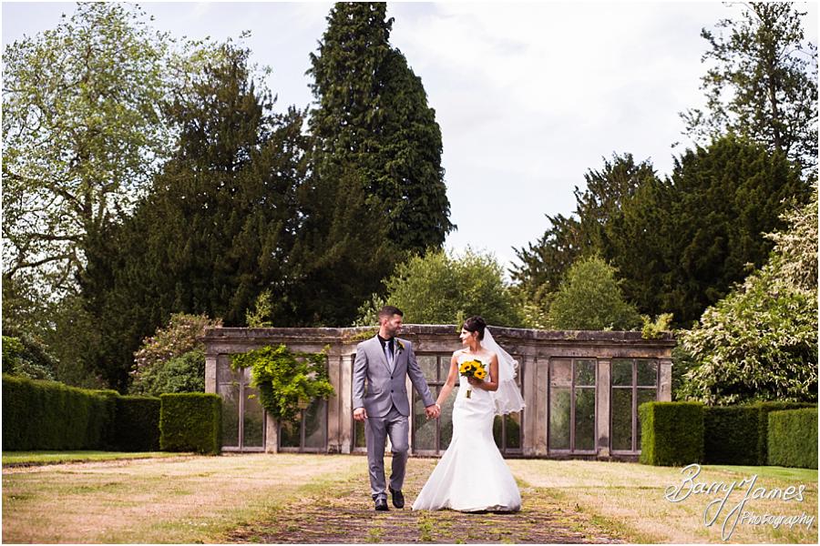 Creative wedding photographs at Sandon Hall in Stafford by Stafford Wedding Photographer Barry James
