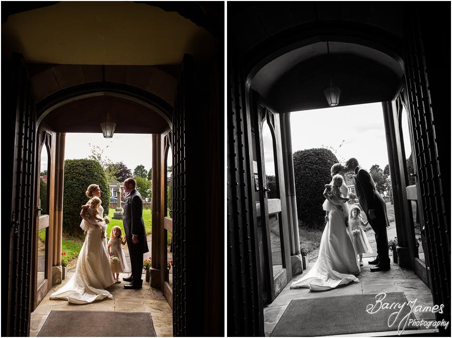 Beautiful church wedding photographs by Lichfield Wedding Photographer Barry James