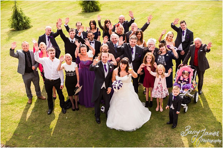 Relaxed wedding photos at The Chase in Cannock by Walsall Wedding Photographer Barry James