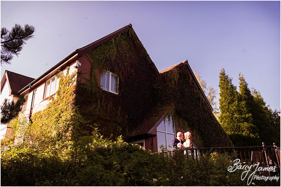 Utilising the stunning autumn light for timeless portraits at The Fairlawns in Walsall by Fairlawns Wedding Photographer Barry James
