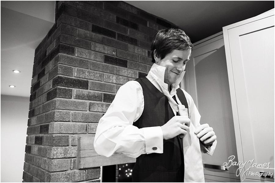 Natural photographs of the bridal preparations on the wedding morning at St Bartholomews in Penn by Wolverhampton Wedding Photographer Barry James