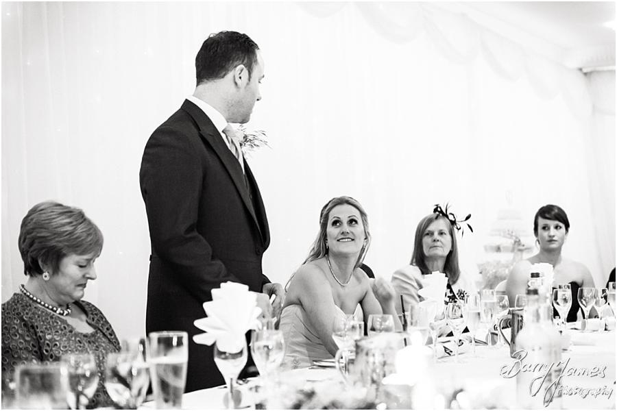 Capturing the fabulous reactions to the speeches at The Moat House in Acton Trussell by Wolverhampton Wedding Photographer Barry James